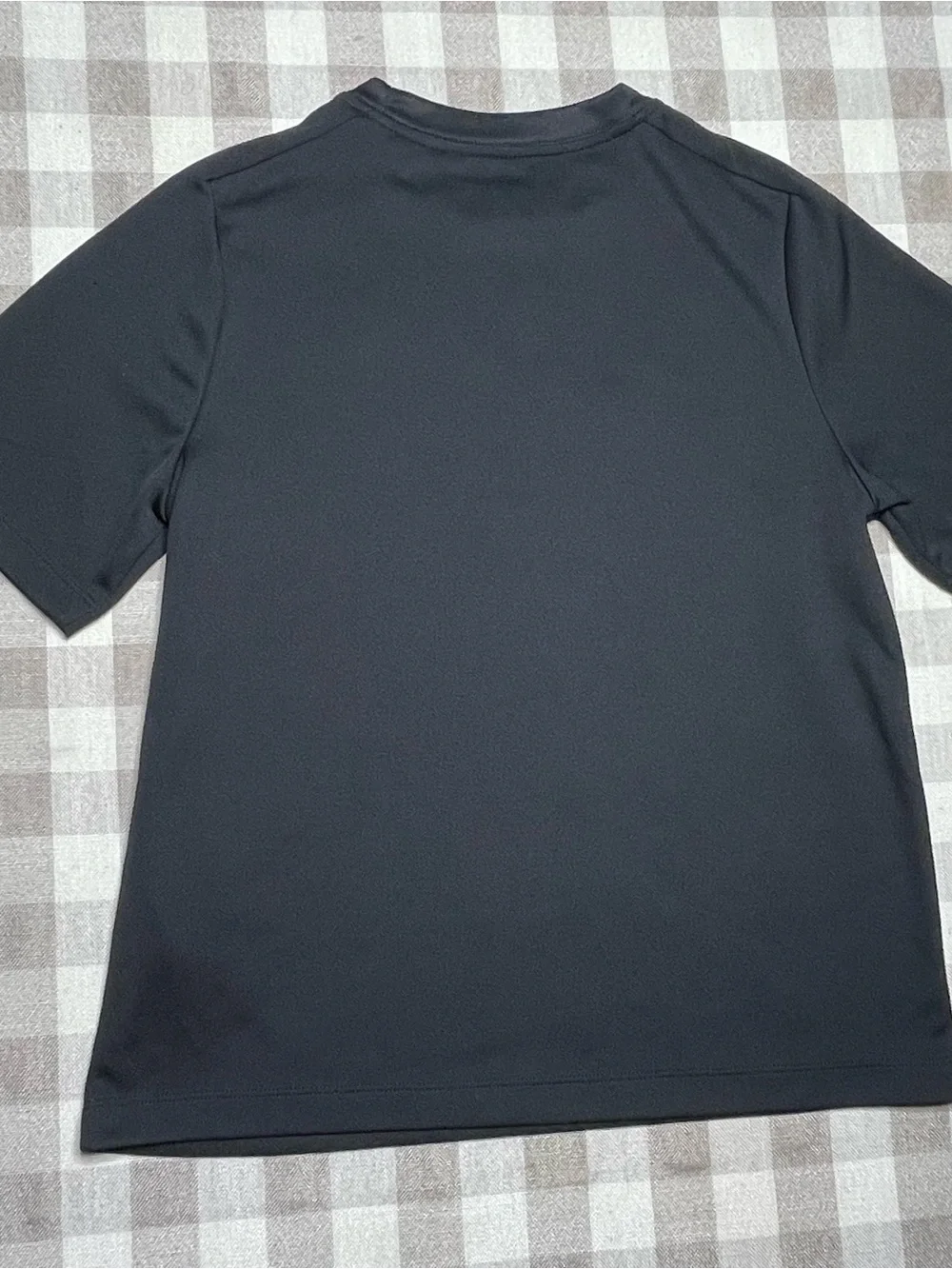Nike Black Performance Tee with White Swoosh